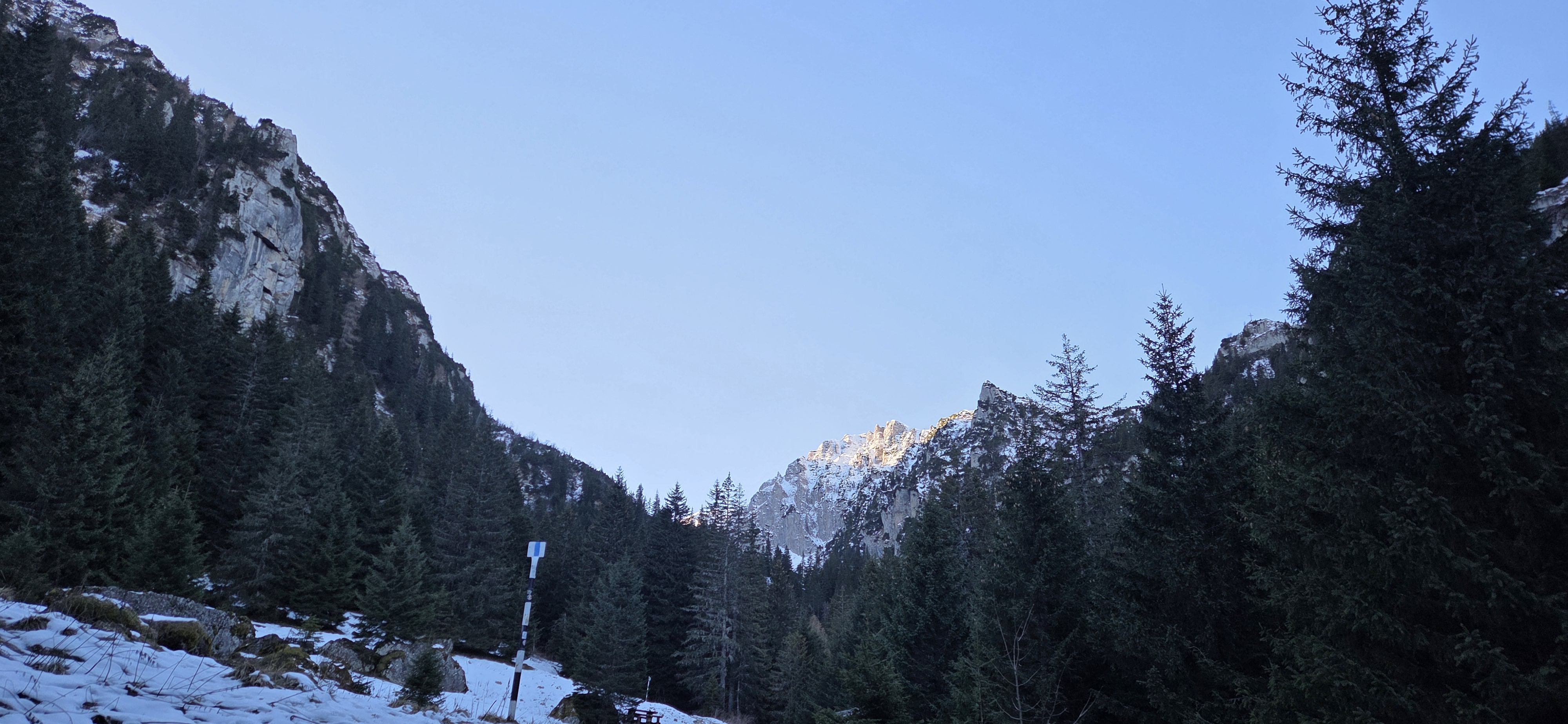 Vedere in urcare spre Malaiesti